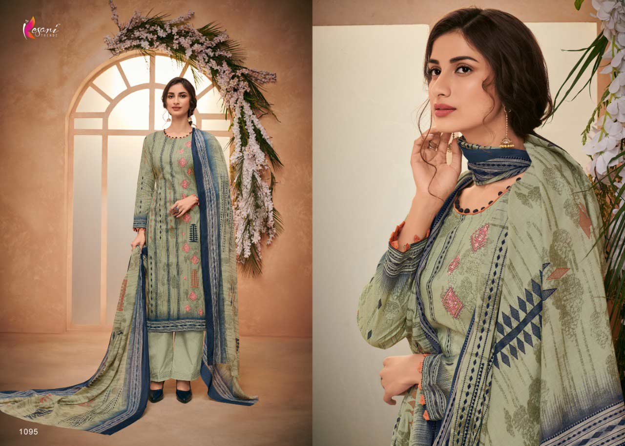 Kesari Trendz Alisa Vol 12 Cambric Cotton Printed Suit Kesari Trendz Alisa Vol 12 Cambric Cotton Printed Suit